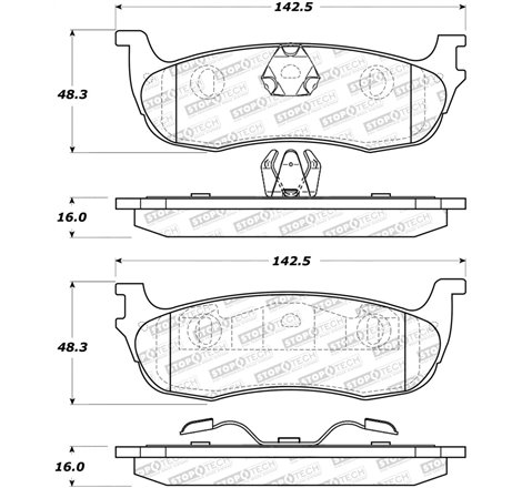 StopTech Street Brake Pads