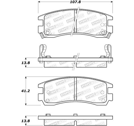 StopTech Street Brake Pads