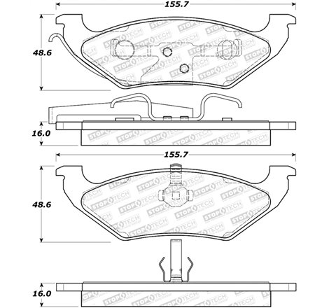 StopTech Street Brake Pads