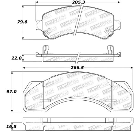 StopTech Street Brake Pads