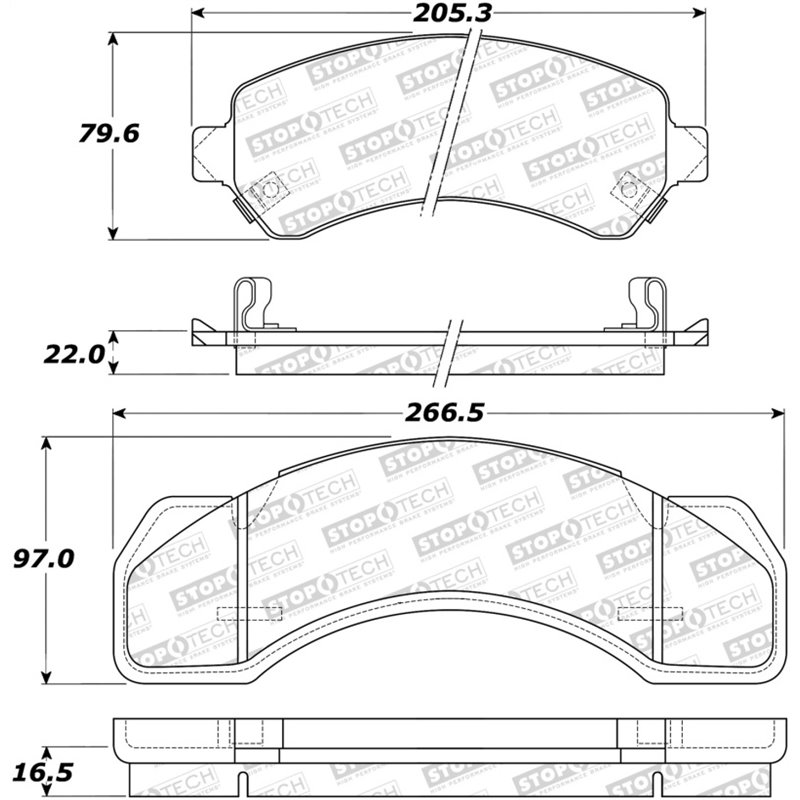 StopTech Street Brake Pads