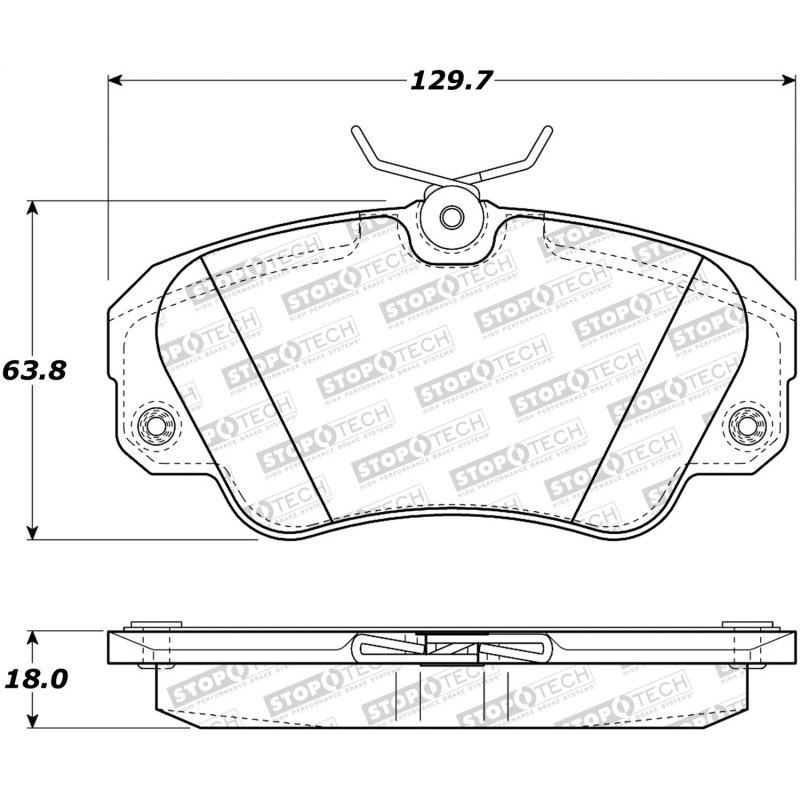 StopTech Street Brake Pads