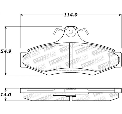 StopTech Street Brake Pads