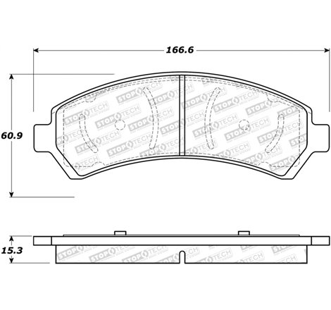 StopTech Street Brake Pads