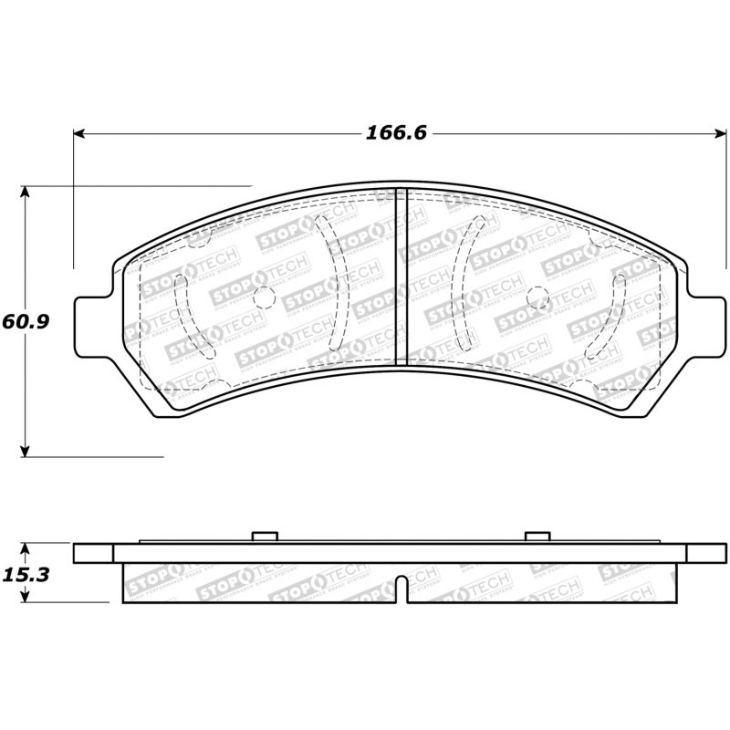 StopTech Street Brake Pads