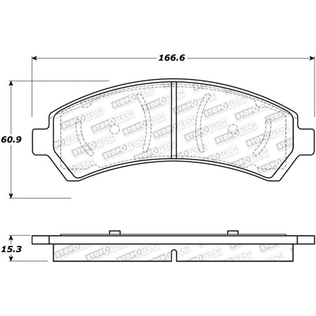 StopTech Street Brake Pads