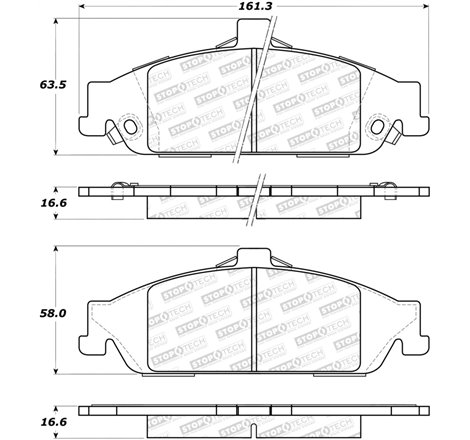 StopTech Street Brake Pads