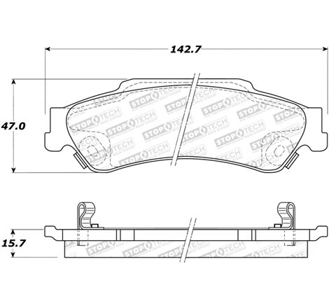 StopTech Street Brake Pads