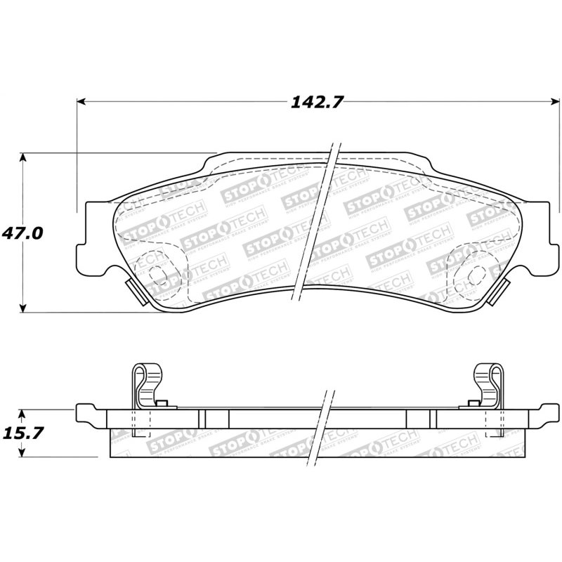 StopTech Street Brake Pads