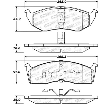 StopTech Street Brake Pads