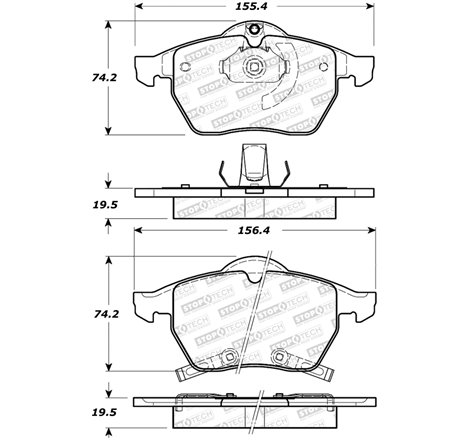 StopTech Street Brake Pads