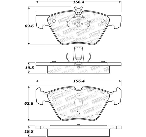 StopTech Street Brake Pads