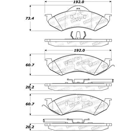 StopTech Street Brake Pads