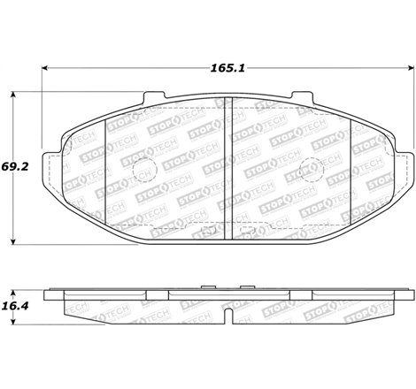 StopTech Street Brake Pads