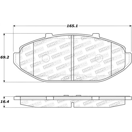 StopTech Street Brake Pads