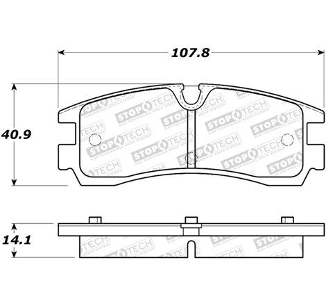 StopTech Street Brake Pads