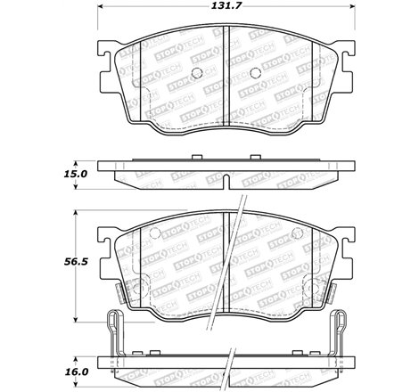 StopTech Street Brake Pads