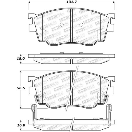 StopTech Street Brake Pads