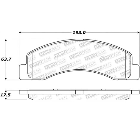 StopTech Street Brake Pads