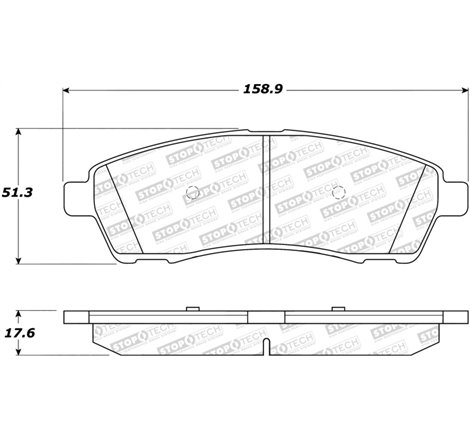 StopTech Street Brake Pads