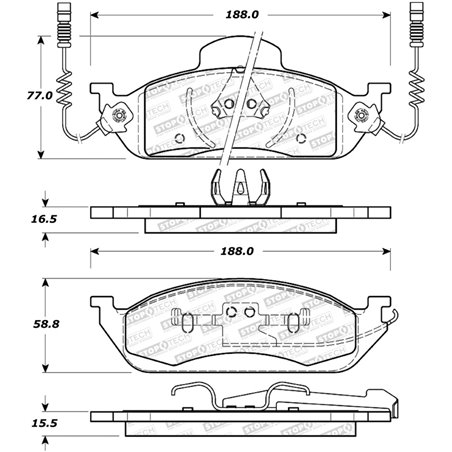 StopTech Street Brake Pads