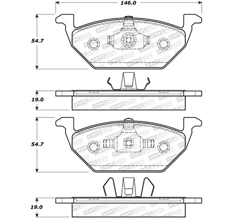 StopTech Street Brake Pads