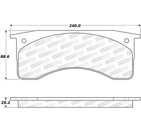 StopTech Street Brake Pads