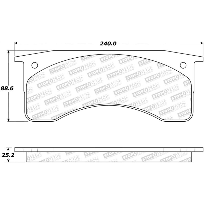 StopTech Street Brake Pads