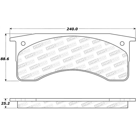 StopTech Street Brake Pads