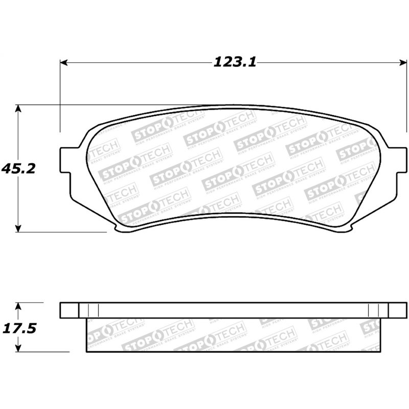 StopTech Street Brake Pads