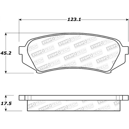 StopTech Street Brake Pads