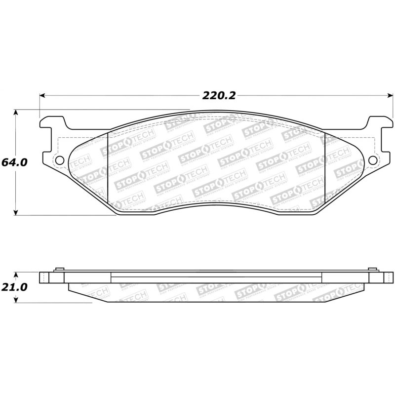 StopTech Street Brake Pads