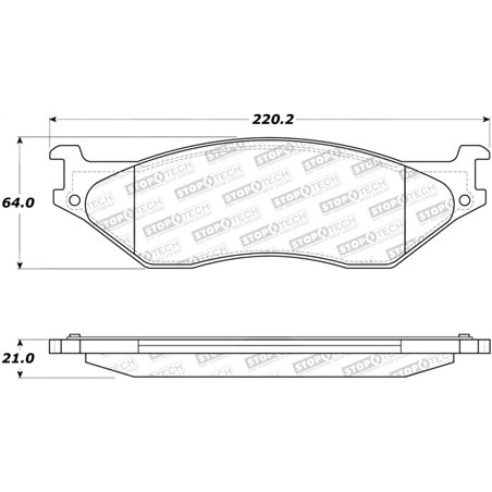 StopTech Street Brake Pads