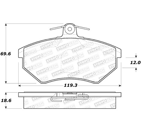 StopTech Street Brake Pads