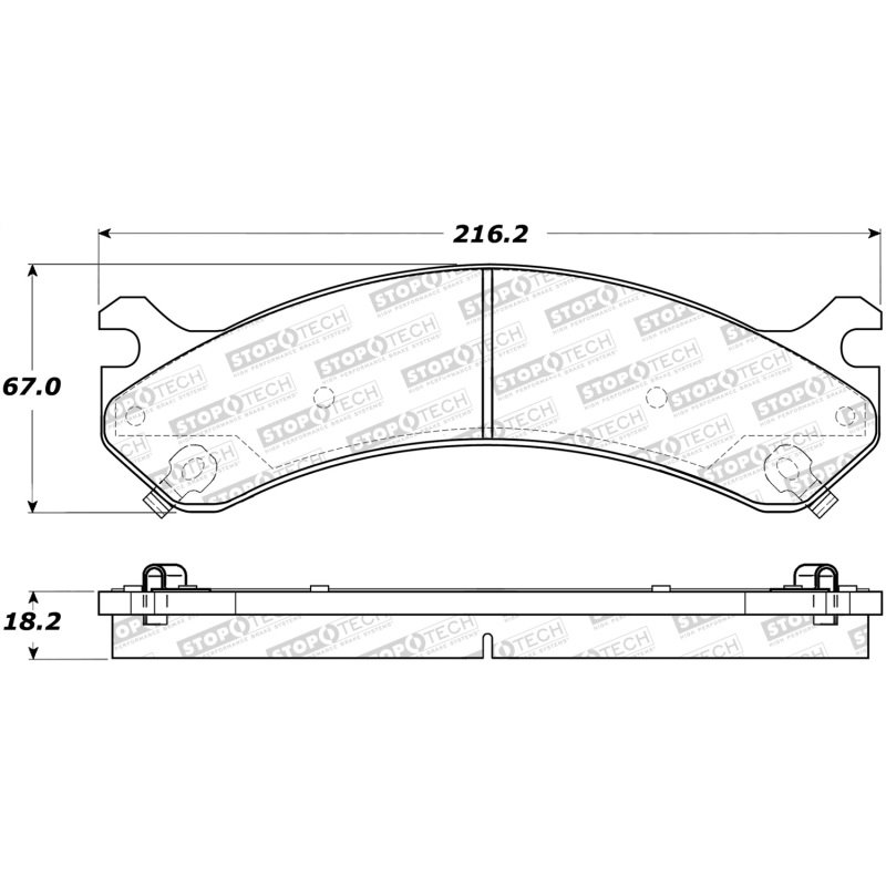 StopTech Street Brake Pads