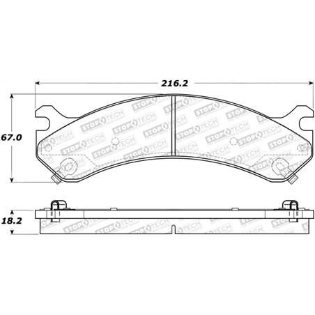 StopTech Street Brake Pads