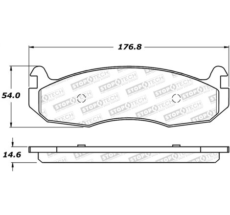 StopTech Street Brake Pads