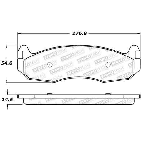 StopTech Street Brake Pads