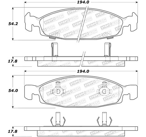 StopTech Street Brake Pads