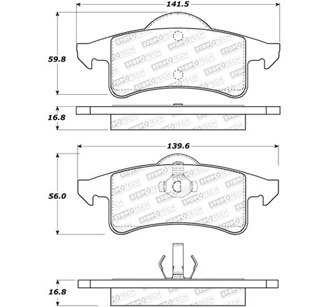 StopTech Street Brake Pads