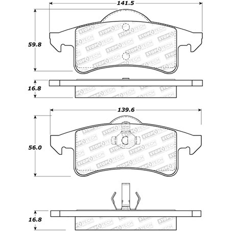 StopTech Street Brake Pads