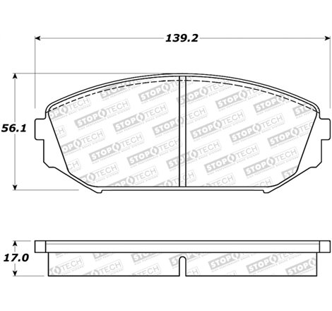 StopTech Street Brake Pads