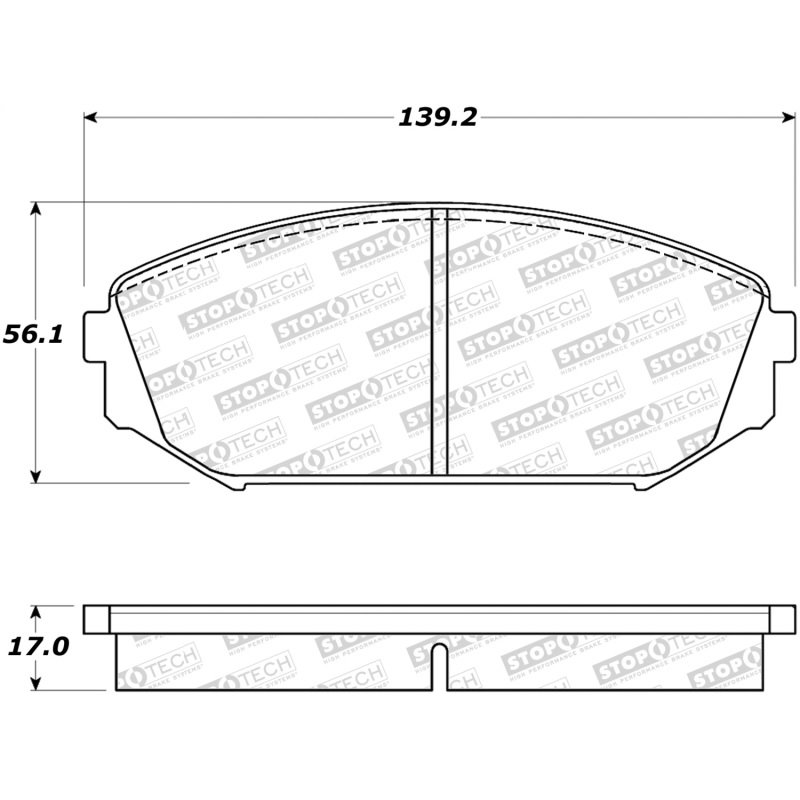 StopTech Street Brake Pads