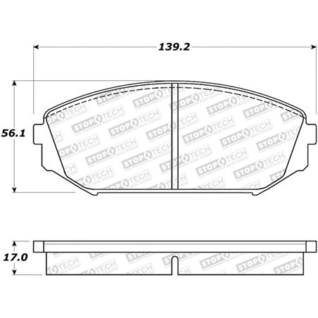 StopTech Street Brake Pads