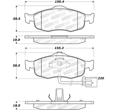 StopTech Street Brake Pads