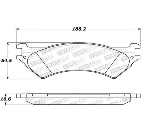 StopTech Street Brake Pads