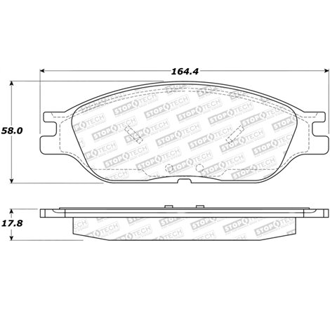 StopTech Street Brake Pads