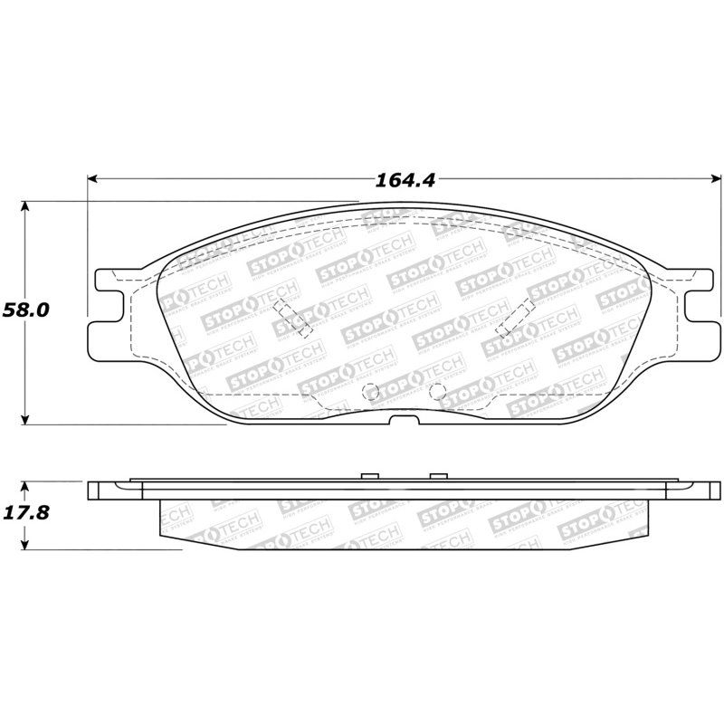 StopTech Street Brake Pads