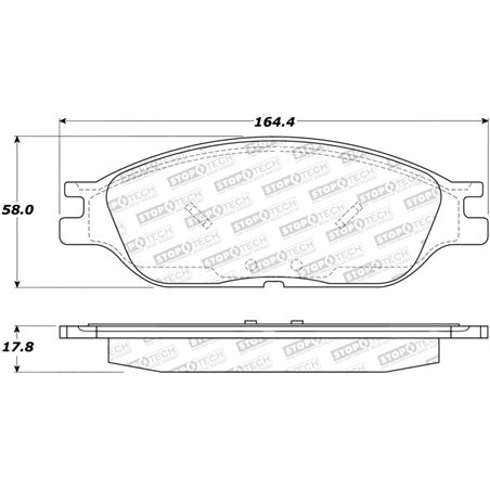 StopTech Street Brake Pads