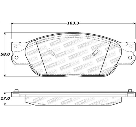 StopTech Street Brake Pads